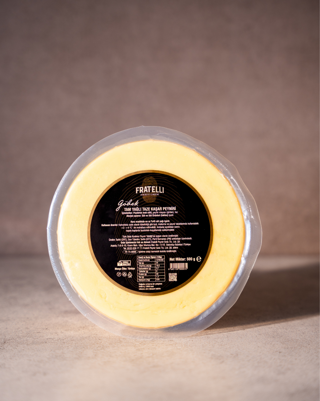 Göbek Kaşar Peyniri 500g