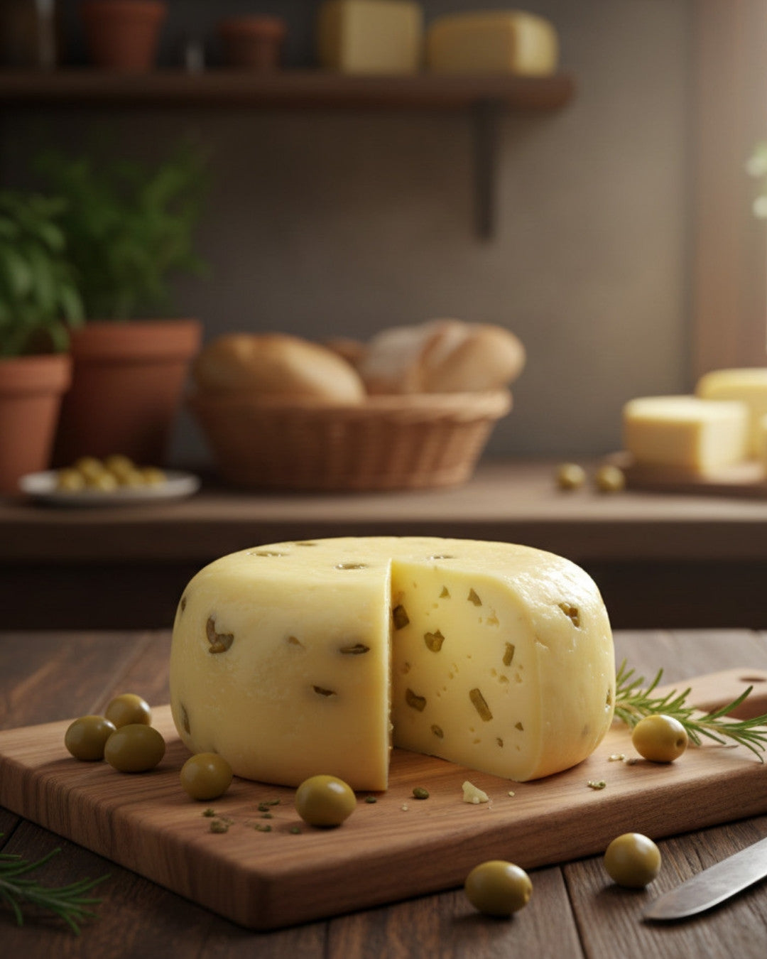 Zeytinli Caciotta 250g