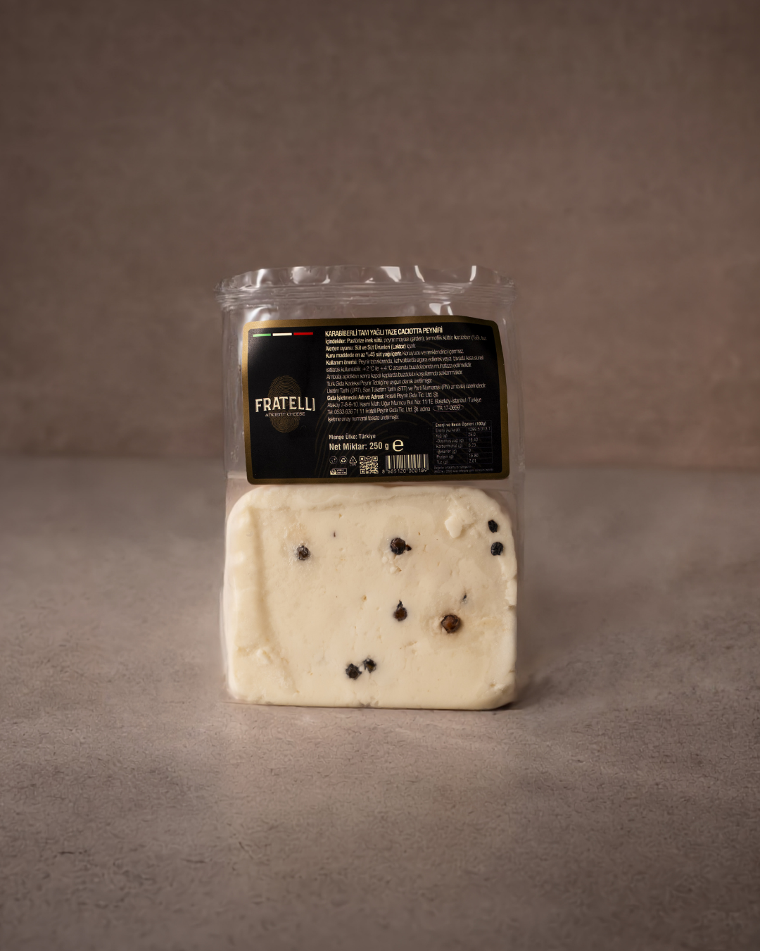 Karabiberli Caciotta 250g