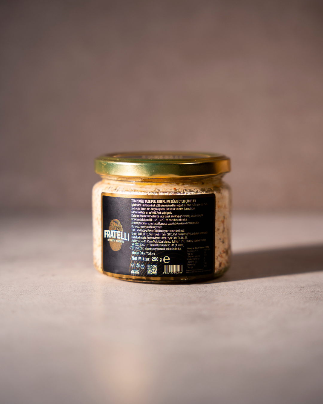 Pul Biberli ve Güve Otlu Çökelek 250g